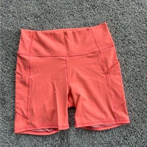 Women's Coral Biker Shorts